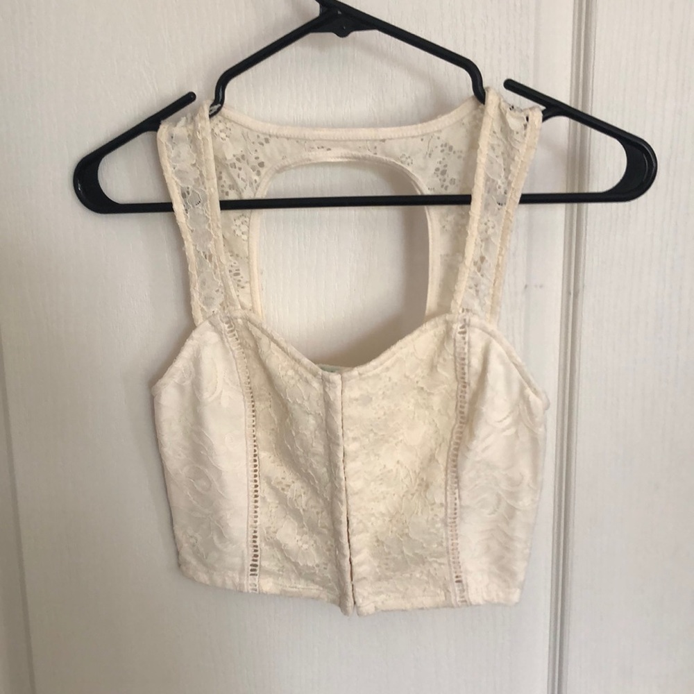Lace bodice